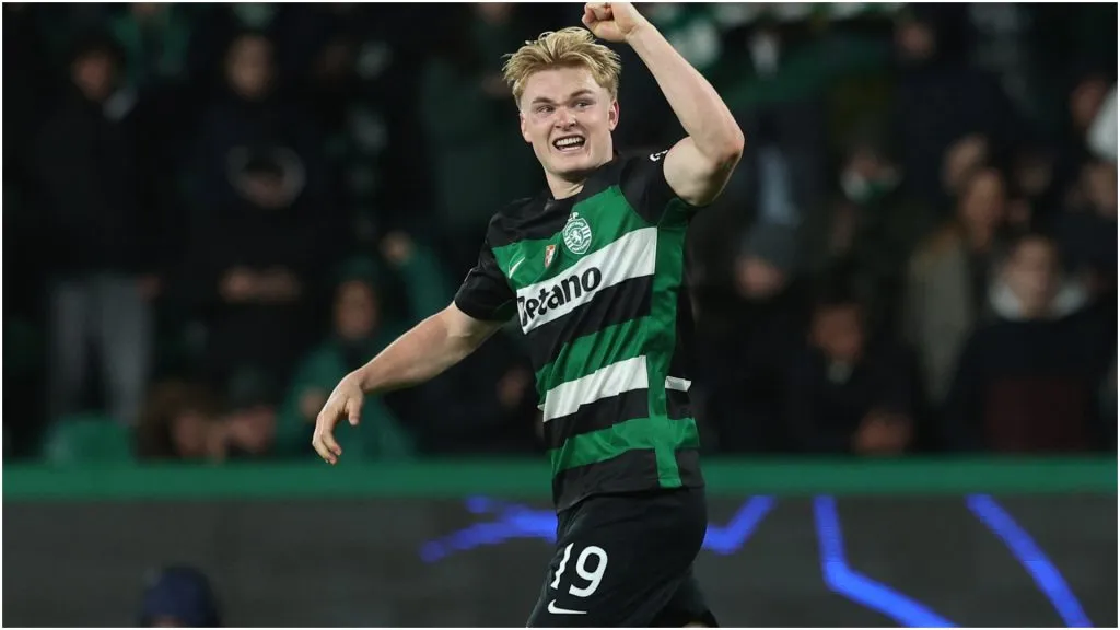 Conrad Harder of Sporting CP – Carlos Rodrigues/Getty Images