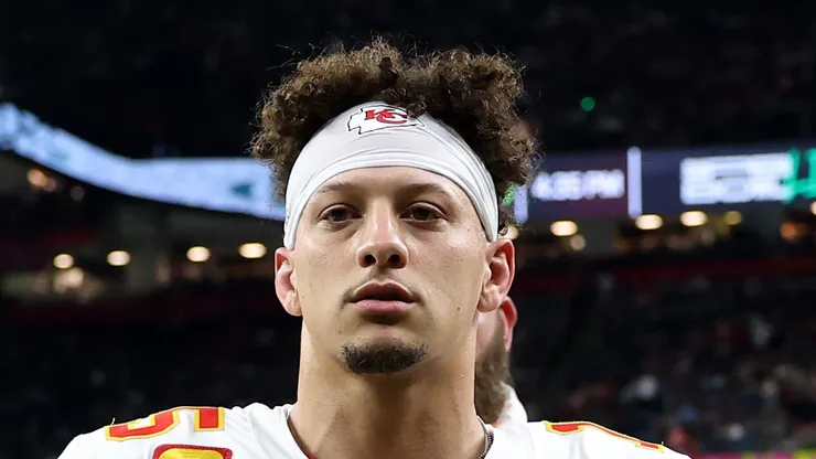 Patrick Mahomes #15 of the Kansas City Chiefs.