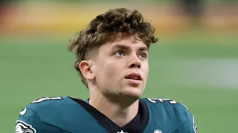 Cooper DeJean #33 of the Philadelphia Eagles