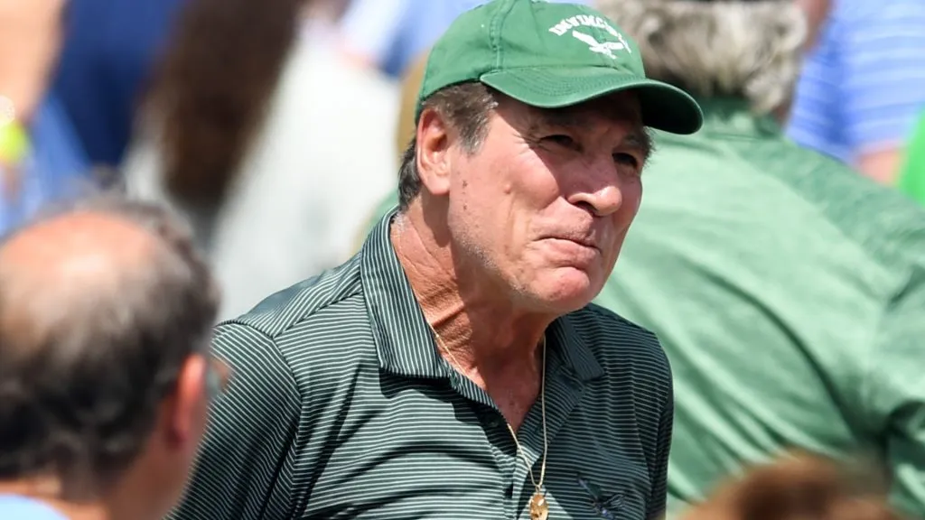 Former Philadelphia Eagles player Vince Papale looks on during the 2022 Pro Hall of Fame Enshrinement Ceremony at Tom Benson Hall of Fame Stadium on August 06, 2022. (Source: Nick Cammett/Getty Images)