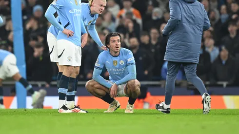 Man City's Jack Grealish has to leave the pitch early vs Real Madrid