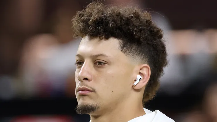 Patrick Mahomes #15 of the Kansas City Chiefs.