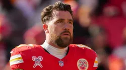 Travis Kelce tight end of the Kansas City Chiefs