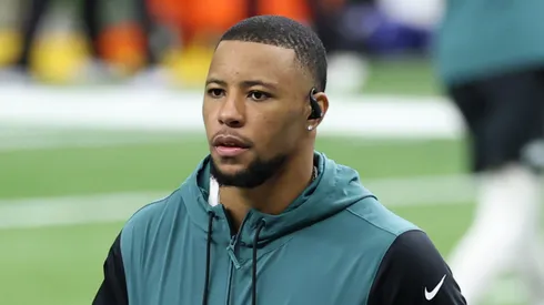 Saquon Barkley, running back for the Philadelphia Eagles