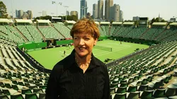Margaret Court pictured after it was announced that Court One at Melbourne Park was renamed the Margaret Court Arena.