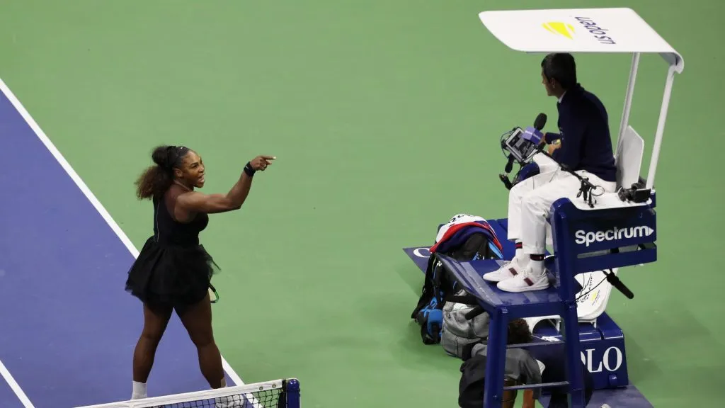 Serena Williams had a heated exchange with Ramos during the 2018 US Open final (Mike Stobe/Getty Images for USTA)