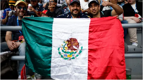 Fans show their support with Mexico flags