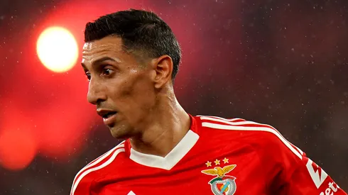 Angel Di Maria of S.L Benfica looks on during the UEFA Champions League 2024/25 League Phase