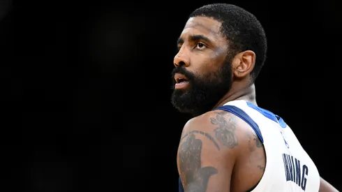 Kyrie Irving #11 of the Dallas Mavericks