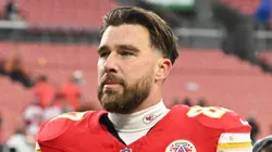 Travis Kelce tight end of the Kansas City Chiefs
