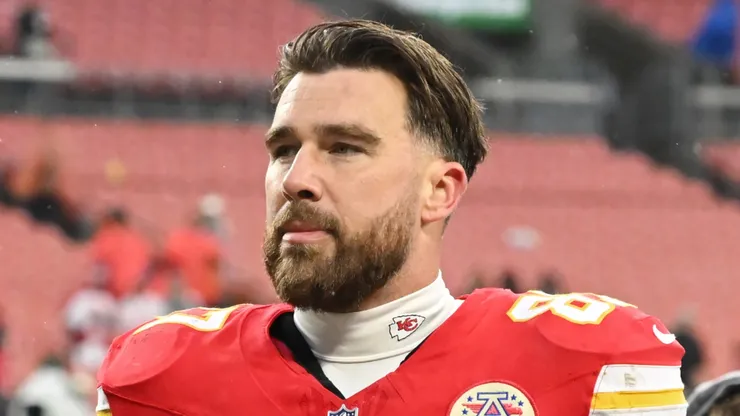 Travis Kelce tight end of the Kansas City Chiefs