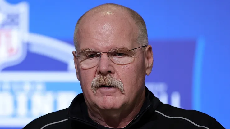 Andy Reid, the head coach of the Chiefs