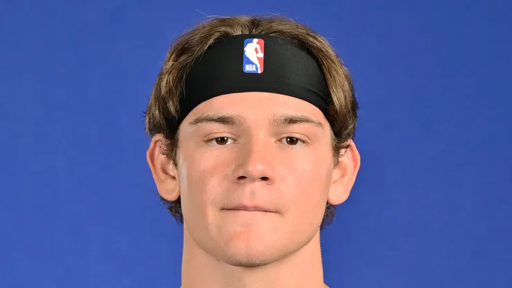 Mac McClung #8 of the Orlando Magic poses during the 2024 Orlando Magic Media Day