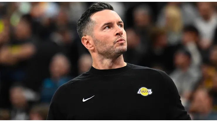 Head coach JJ Redick of the Los Angeles Lakers.