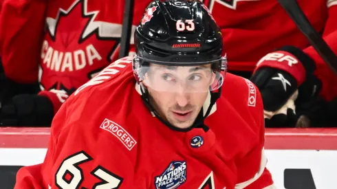 Brad Marchand of the Team Canada