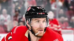 Connor McDavid #97 of Team Canada skates the puck during the third period against Team Sweden in the 2025 NHL 4 Nations Face-Off at the Bell Centre on February 12, 2025 in Montreal, Quebec, Canada. Team Canada defeated Team Sweden 4-3 in overtime.