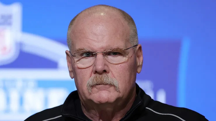 Andy Reid head coach of the Kansas City Chiefs