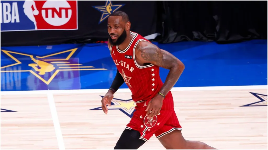 LeBron James in the 2024 NBA All-Star Game – Justin Casterline/Getty Images