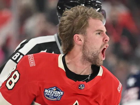Team Canada's Brandon Hagel takes dig at Matthew Tkachuk after fight during loss vs USA