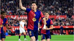 Robert Lewandowski of FC Barcelona