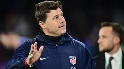 Head coach Mauricio Pochettino of the United States waves to fans prior to a game against the Costa Rica at Inter&Co Stadium on January 22, 2025 in Orlando, Florida.