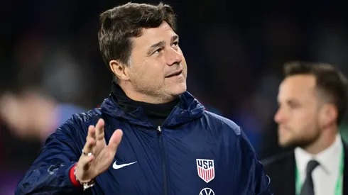 Head coach Mauricio Pochettino of the United States waves to fans prior to a game against the Costa Rica at Inter&Co Stadium on January 22, 2025 in Orlando, Florida.