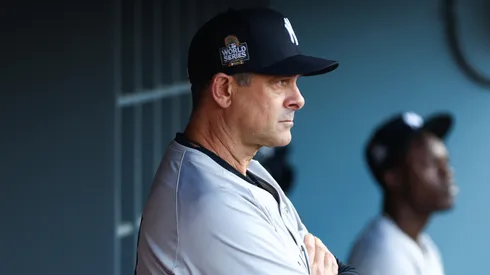 Aaron Boone #17 of the New York Yankees.