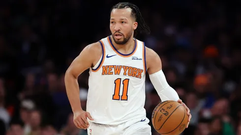 Jalen Brunson #11 of the New York Knicks.