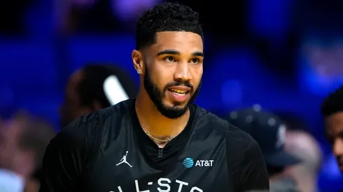 Jayson Tatum #0 of the Boston Celtics