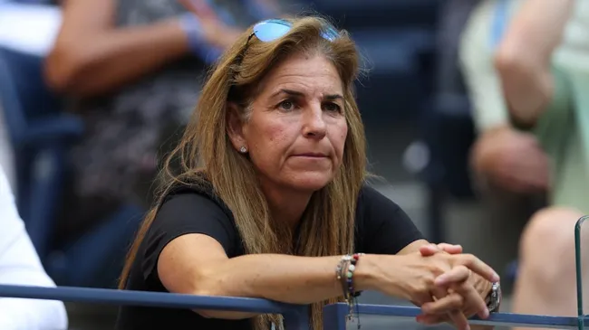 Sanchez Vicario during the 2022 US Open (Matthew Stockman/Getty Images)