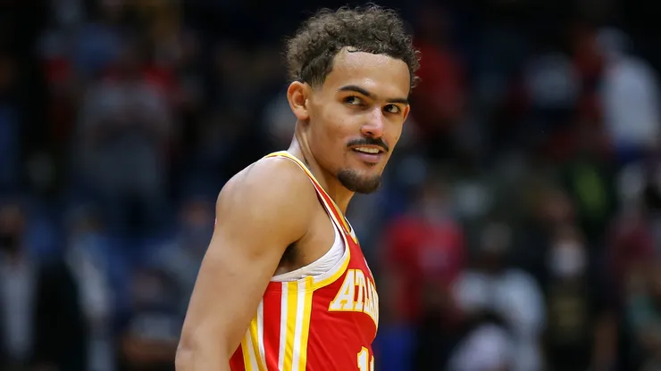 Trae Young #11 of the Atlanta Hawks