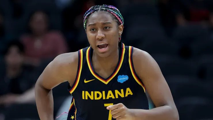 Aliyah Boston of the Indiana Fever