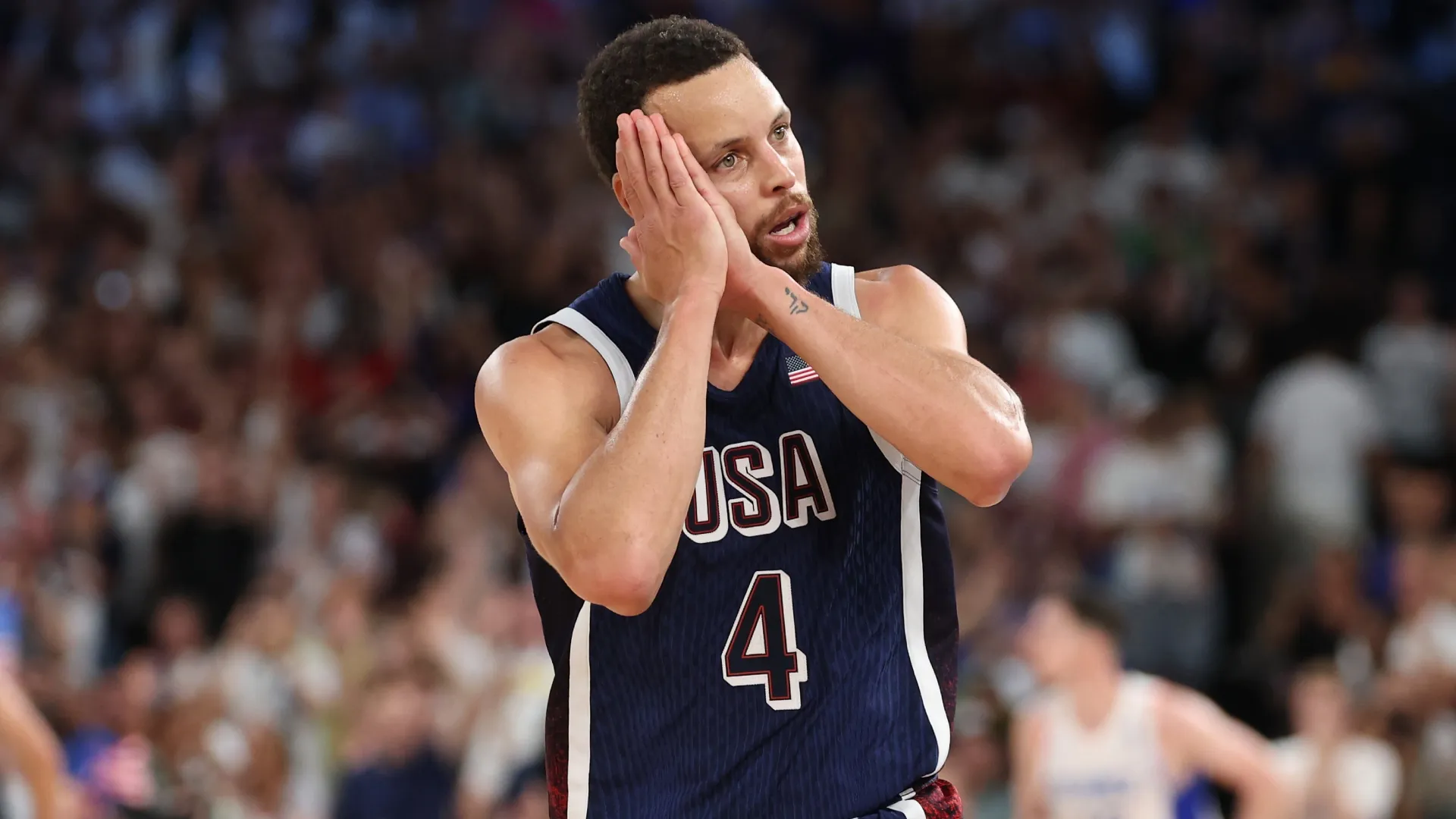Stephen Curry of Team USA.