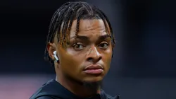 Justin Fields, the quarterback of the Jets