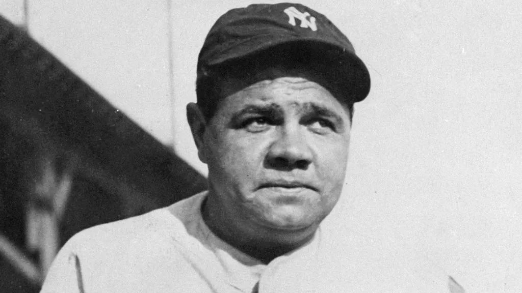 George Herman “Babe” Ruth (Source: @MLBEurope)