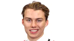 Connor Bedard seen at the portrait studio after being selected as the first pick overall by the Chicago Blackhawks during round one of the 2023 Upper Deck NHL Draft at Bridgestone Arena on June 28, 2023 in Nashville, Tennessee.