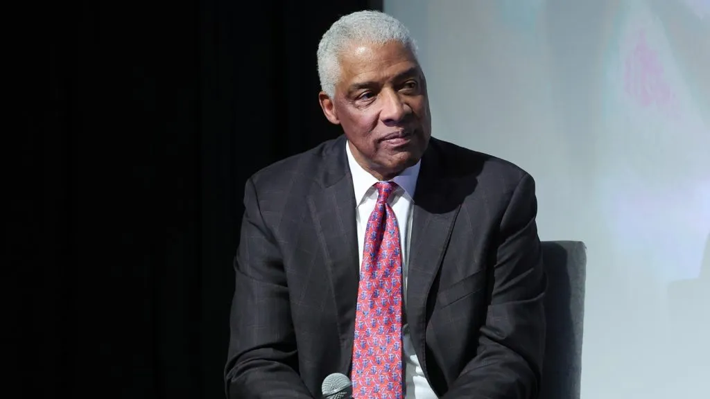 Philadelphia 76ers legend Julius Erving.