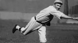 Pitcher Joe Oeschger on May 1, 1920.
