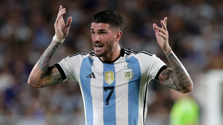 Rodrigo de Paul of Argentina has responded to Cristiano Ronaldo's comments