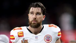 Travis Kelce tight end of the Kansas City Chiefs