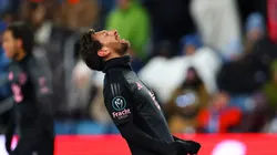 Lionel Messi of Inter Miami reacts during a 2025 Concacaf Champions Cup