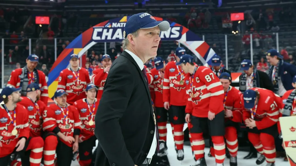 Jon Cooper and the Team Canada