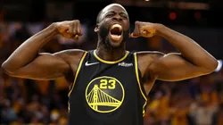 Draymond Green of the Golden State Warriors during a game vs. the Dallas Mavericks in the 2022 NBA Playoffs.