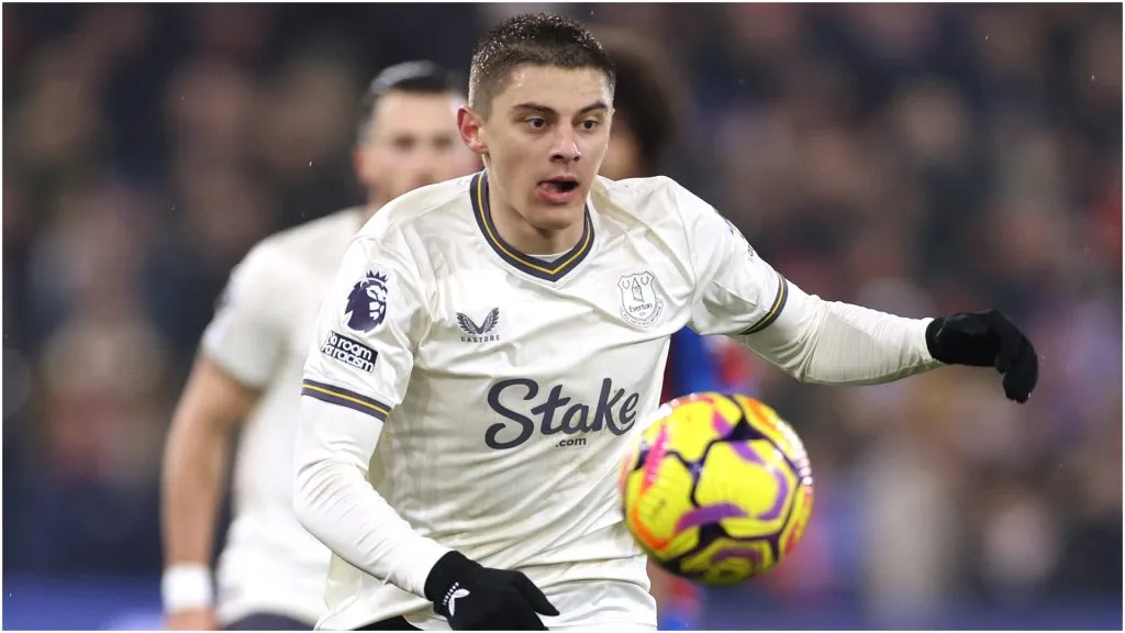 Vitaliy Mykolenko of Everton – Warren Little/Getty Images