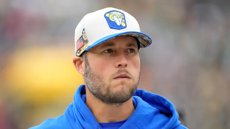 Matthew Stafford quarterback of the Los Angeles Rams