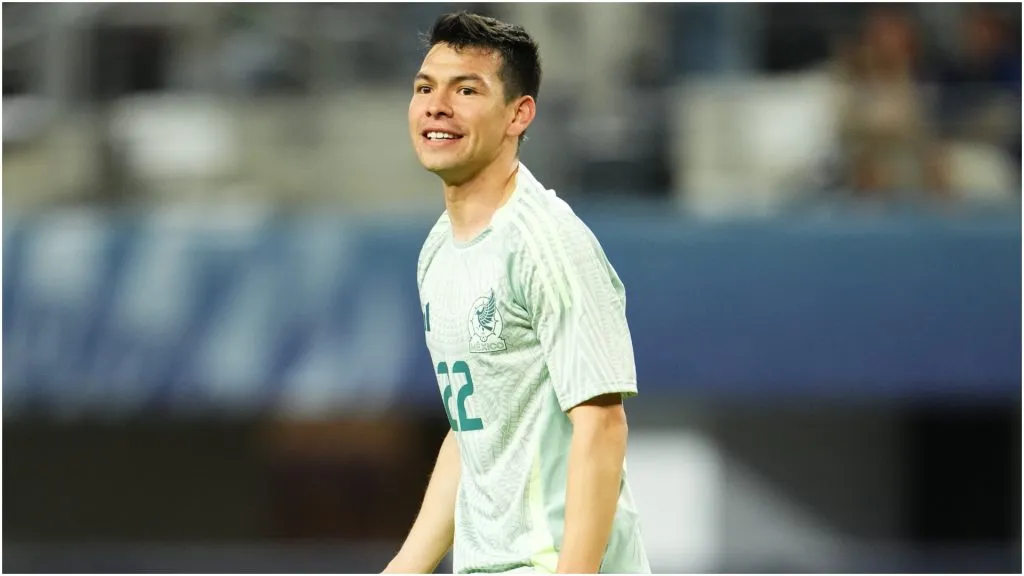 Hirving Lozano of San Diego FC in a game with his national team – Cooper Neill/Getty Images