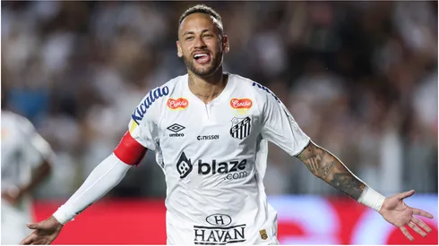 Neymar of Santos