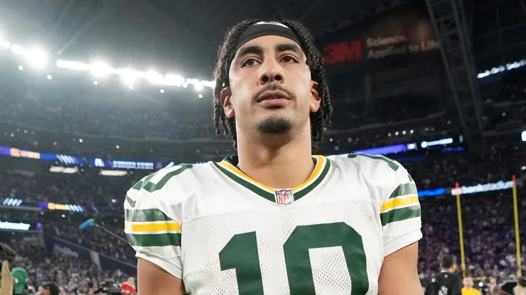 Jordan Love #10 of the Green Bay Packers.