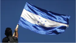 Fan with Honduran flag