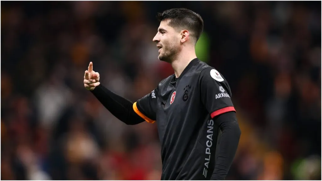 Alvaro Morata of Galatasaray – Ahmad Mora/Getty Images